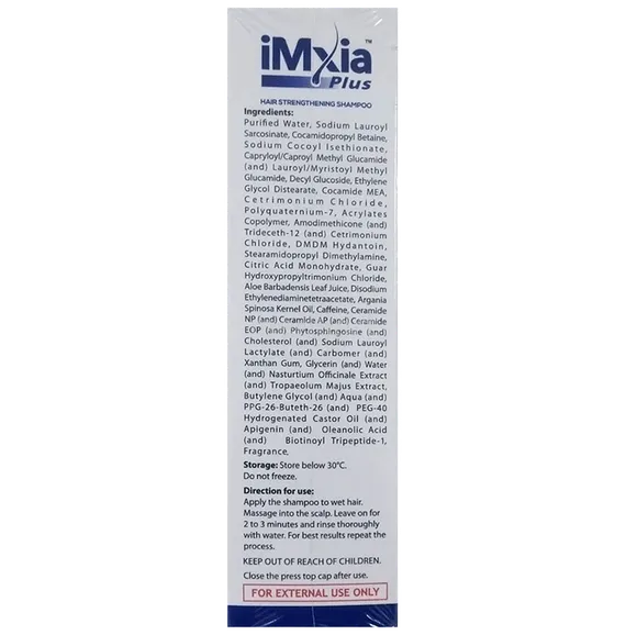 imxia plus shampoo 150 ml